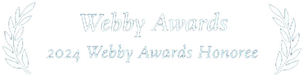 Webby awards white transparent
