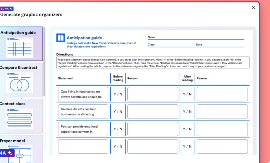 Newsela helps teachers quickly differentiate content for students.